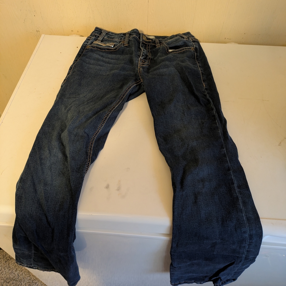 Dark Blue Denim Jeans